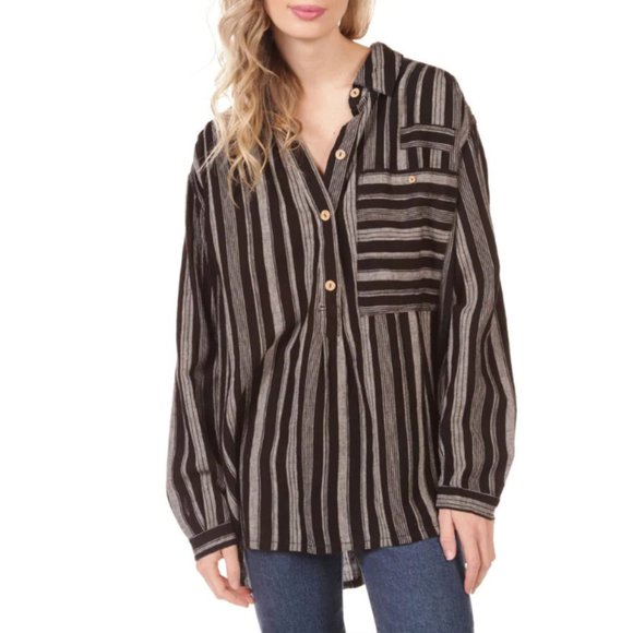 Tops | Free People Summer Breeze Stripe 